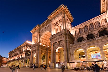 simsearch:700-05821958,k - Galleria Vittorio Emanuele II, Milan, Lombardy, Italy Stock Photo - Rights-Managed, Code: 700-03696814