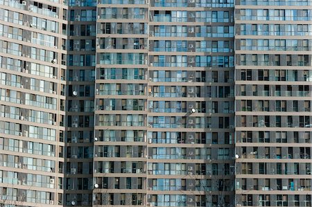 Apartment Building, Wangjing Technological District, Beijing, China Stock Photo - Rights-Managed, Code: 700-03698049