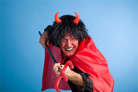 sin - Portrait of the Devil Stock Photo - Rights-Managed, Code: 700-03698427