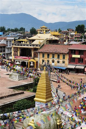 Boudhanath, Bagmati Zone, Madhyamanchal, Nepal Stock Photo - Rights-Managed, Code: 700-03737493