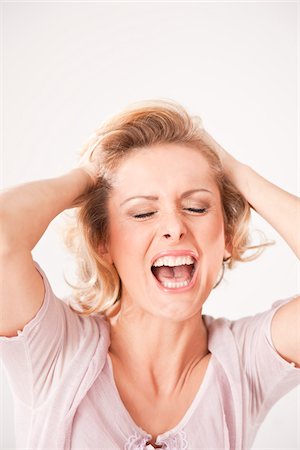 Aggravated Woman Stock Photo - Rights-Managed, Code: 700-03738106