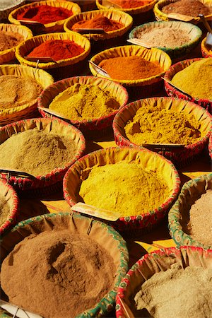 Spices at Market, Aix-en-Provence, Bouches-du-Rhone, Provence, France Stock Photo - Rights-Managed, Code: 700-03738660