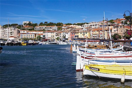 french buildings image - Cassis, Bouches-du-Rhone, Provence, Cote d'Azur, France Stock Photo - Rights-Managed, Code: 700-03738687