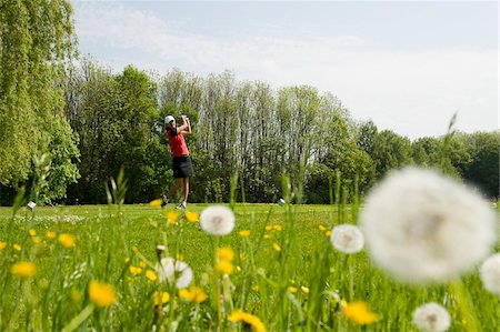 Woman Playing Golf Stock Photo - Rights-Managed, Code: 700-03848819