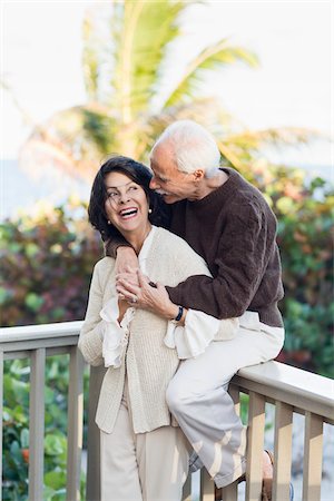 Couple on Balconey Foto de stock - Con derechos protegidos, Código: 700-03848845