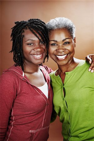 Portrait of Mother and Daughter Stock Photo - Rights-Managed, Code: 700-03848885