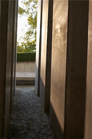 Garden of Exile, Jewish Museum Berlin, Berlin, Germany Stock Photo - Rights-Managed, Code: 700-03849247