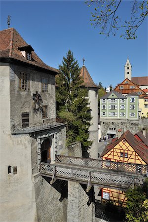 simsearch:700-05947713,k - Burg Meesrsburg and Town, Meersburg, Baden-Wurttemberg, Germany Stock Photo - Rights-Managed, Code: 700-03891114