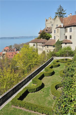 simsearch:700-03891116,k - View of Lake Constance from Burg Meersburg, Meersburg, Baden-Wurttemberg, Germany Stock Photo - Rights-Managed, Code: 700-03891116