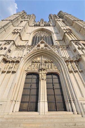 simsearch:700-03698221,k - St Michael and St Gudula Cathedral, Brussels, Belgium Stock Photo - Rights-Managed, Code: 700-03893423