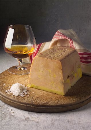 simsearch:652-03804848,k - Foie gras and Cognac terrine Stock Photo - Rights-Managed, Code: 825-05814054