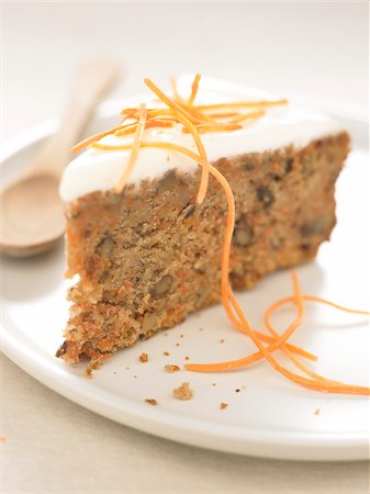 simsearch:825-07076761,k - Carrot cake Stock Photo - Rights-Managed, Code: 825-05813300