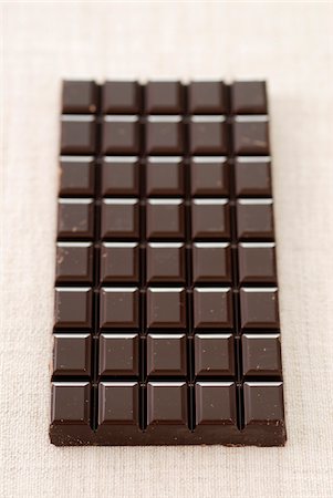 simsearch:825-06047612,k - Bar of dark chocolate Stock Photo - Rights-Managed, Code: 825-05813349