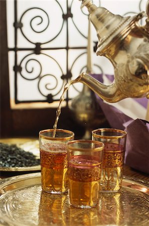 food or drink - Set de thé égyptien Photographie de stock - Rights-Managed, Code: 825-05835852
