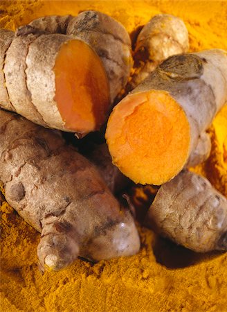 simsearch:825-07076761,k - Turmeric roots Stock Photo - Rights-Managed, Code: 825-05835877