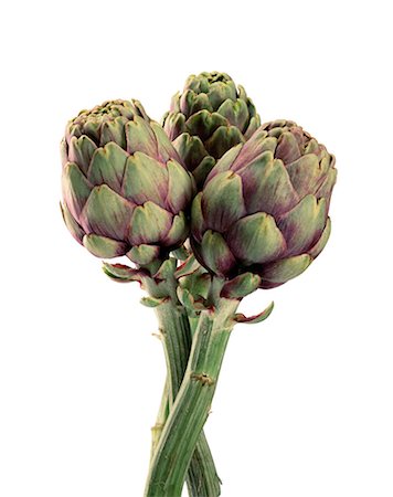simsearch:825-06047612,k - Cut-out artichokes Stock Photo - Rights-Managed, Code: 825-05835939