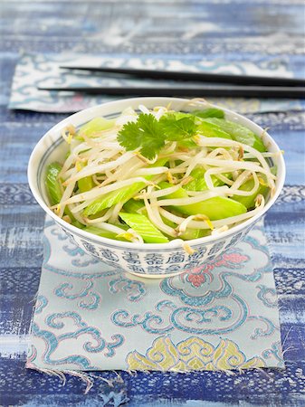 simsearch:825-05990354,k - Warm beansprout and celery salad Stock Photo - Rights-Managed, Code: 825-05837098