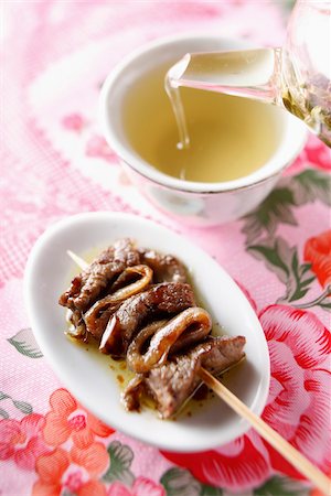 simsearch:825-06316883,k - Beef and anchovy brochette Stock Photo - Rights-Managed, Code: 825-05837207