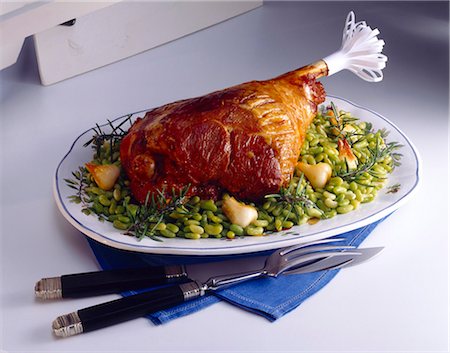 simsearch:825-06047612,k - Leg of lamb Stock Photo - Rights-Managed, Code: 825-05985714