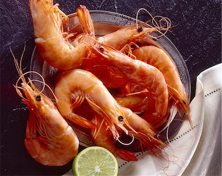 simsearch:825-05812193,k - pink prawns Stock Photo - Rights-Managed, Code: 825-05985960