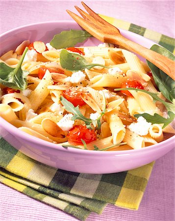 simsearch:825-07522085,k - penne with baby vegetables Stock Photo - Rights-Managed, Code: 825-05986988