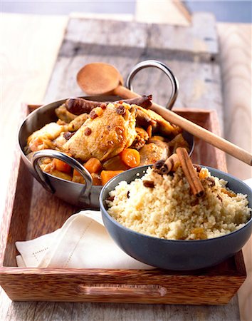Chicken couscous Stock Photo - Rights-Managed, Code: 825-05987020