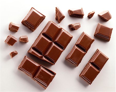 simsearch:825-06047612,k - Broken chocolate squares Stock Photo - Rights-Managed, Code: 825-05987647