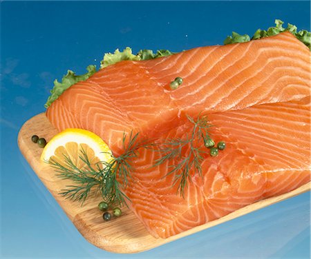 simsearch:825-05812193,k - Salmon steaks Stock Photo - Rights-Managed, Code: 825-05988423