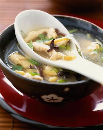 simsearch:825-05990354,k - Pekinese chicken soup Stock Photo - Rights-Managed, Code: 825-05989595