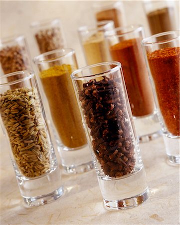 simsearch:825-07076761,k - assorted spices Stock Photo - Rights-Managed, Code: 825-05989941