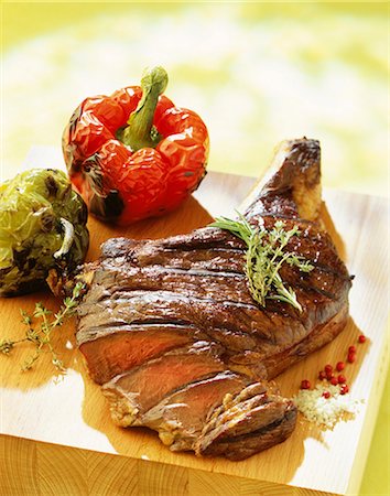 simsearch:825-06316883,k - rib of beef with thyme and rosemary Stock Photo - Rights-Managed, Code: 825-05991012
