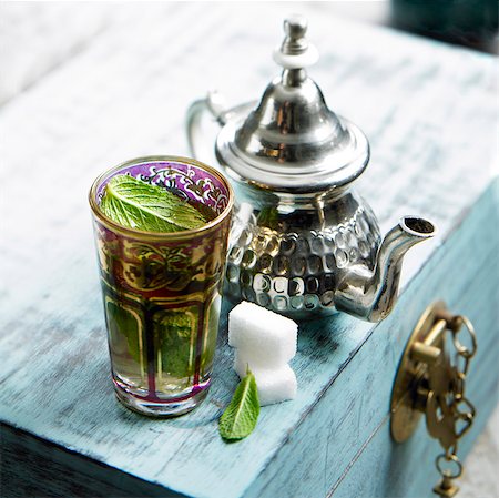 ramadan - Mint tea Stock Photo - Rights-Managed, Code: 825-06315533
