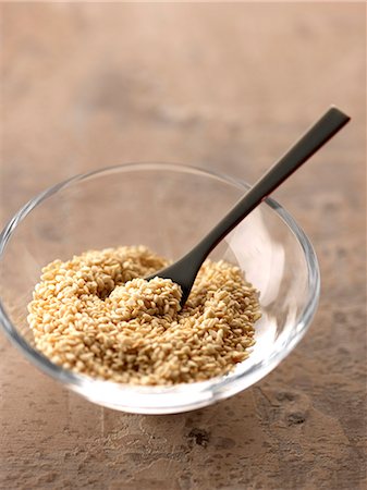 sesame - Sesame seeds Stock Photo - Rights-Managed, Code: 825-06816173