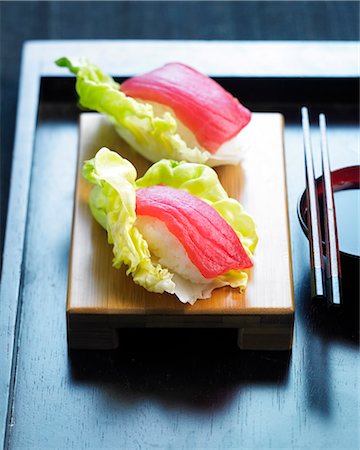 simsearch:825-07522119,k - Tuna Sushis Stock Photo - Rights-Managed, Code: 825-06816492