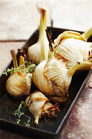 Roasted fennel Stock Photo - Rights-Managed, Code: 825-06817217