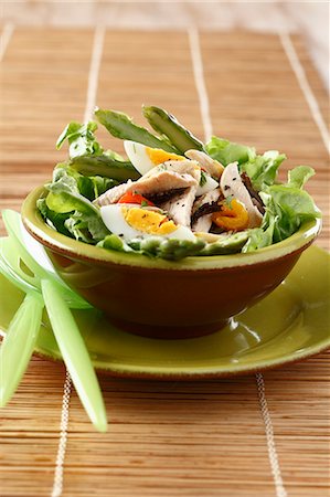 simsearch:825-07522119,k - Chicken and asparagus mixed salad Stock Photo - Rights-Managed, Code: 825-06817611