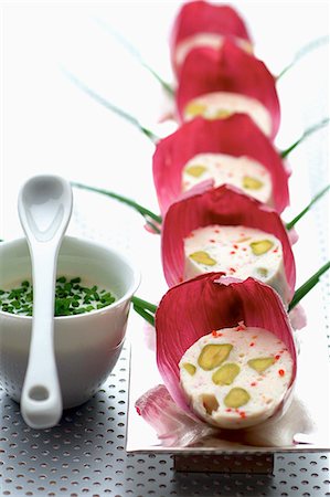 simsearch:825-07649320,k - Scallop and pistachio white sausage Stock Photo - Rights-Managed, Code: 825-06817937