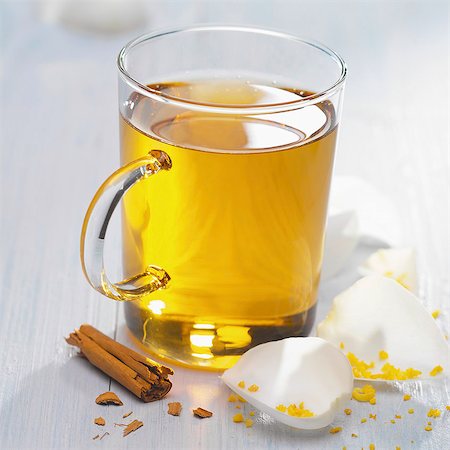 Orange,cinnamon,and rose-petal balck tea Stock Photo - Rights-Managed, Code: 825-07078283