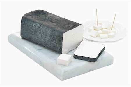 simsearch:825-03628865,k - Goat's cheese coated in ashes Stock Photo - Rights-Managed, Code: 825-07078317