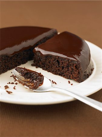 simsearch:825-07523099,k - Chocolate and ground almond cake Photographie de stock - Rights-Managed, Code: 825-07522665