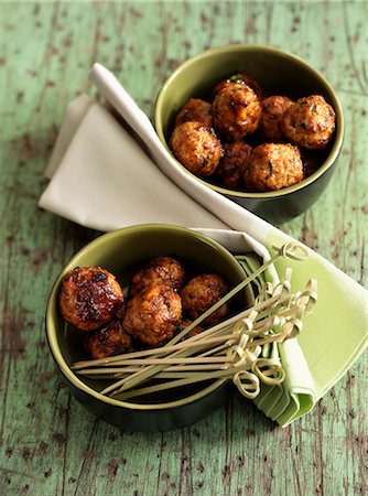simsearch:825-07522085,k - Chicken meatballs Stock Photo - Rights-Managed, Code: 825-07522769