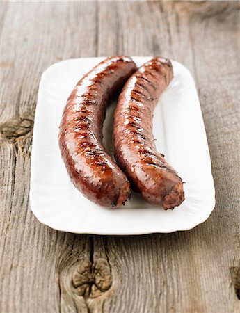 simsearch:825-05985428,k - Grilled sausages from Toulouse Stock Photo - Rights-Managed, Code: 825-07522911