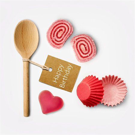 simsearch:825-06047612,k - Cooking implements and pastries for a girls birthday Stock Photo - Rights-Managed, Code: 825-07523004