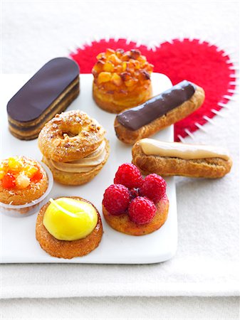 simsearch:825-05812193,k - Assortment of pastries Stock Photo - Rights-Managed, Code: 825-07599587