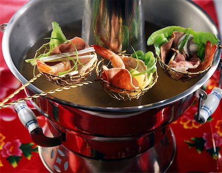 chinese fondue Stock Photo - Rights-Managed, Code: 825-02305148