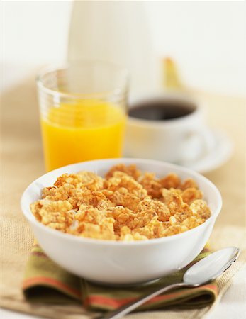 bowl of cereal Stock Photo - Rights-Managed, Code: 825-02305246