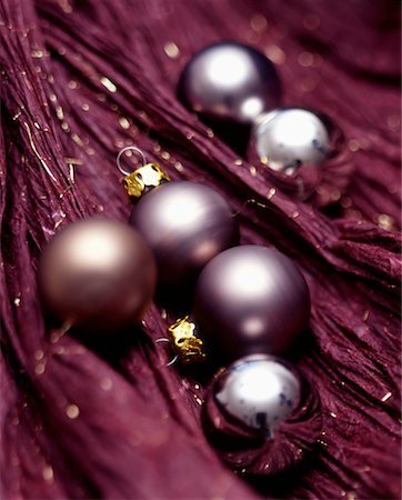 christmas baubles Stock Photo - Rights-Managed, Code: 825-02305421