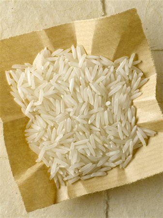 White basmati rice Foto de stock - Con derechos protegidos, Código: 825-02308717