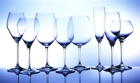 dishwasher - wine glasses Foto de stock - Con derechos protegidos, Código: 825-02303619