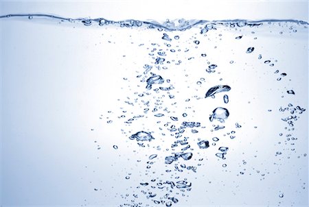 rippling water and bubbles Stock Photo - Rights-Managed, Code: 825-02303778